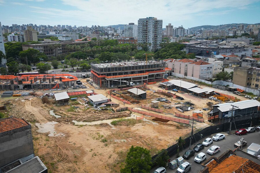 Status de Obra Porto Alegre Vanguard trend-downtown