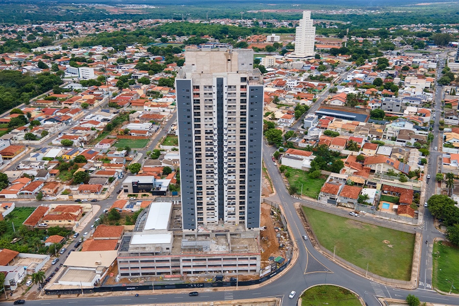 Status de Obra Cuiab Vanguard arch-jardim-cuiaba