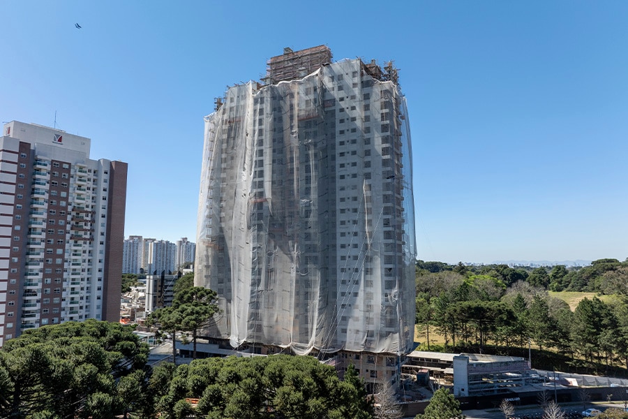 Status de Obra Curitiba Vanguard newin